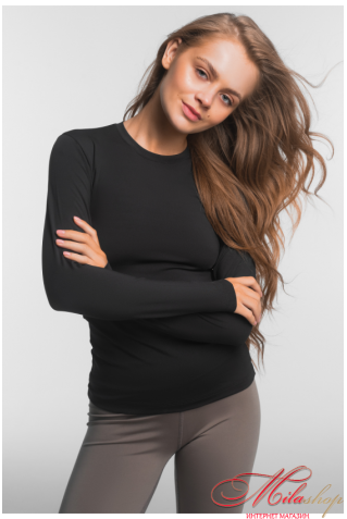 Жіночий лонгслів з мікрофібри Luna LS006t Carlina